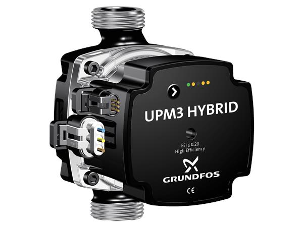 Grundfos Umwälzpumpe UPM3 Hybrid 25-70, 1 1/2" AG ( 130mm Baulänge )