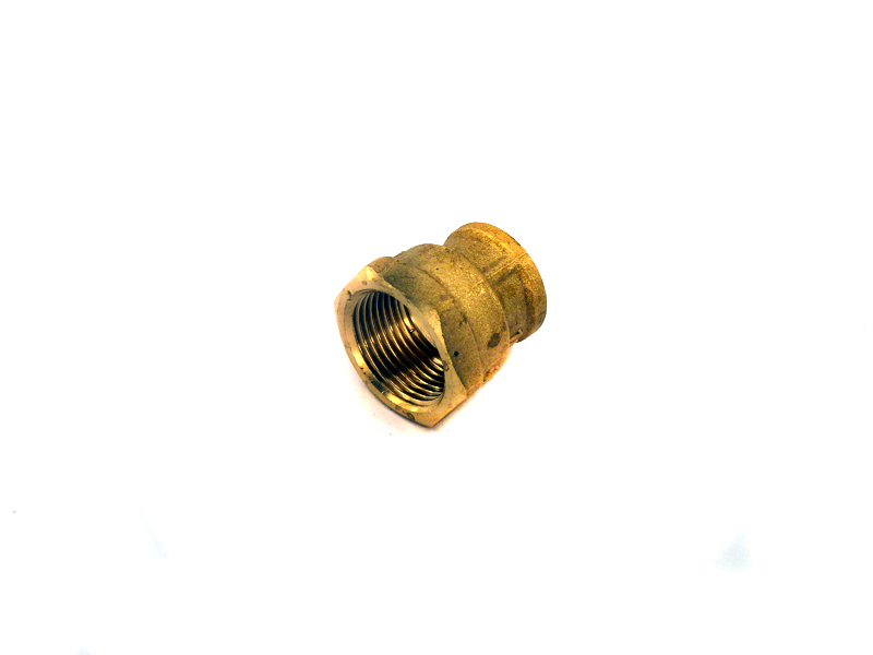 Messing Reduziermuffe 1 1/2" IG x 1" IG