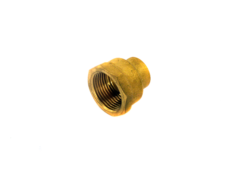 Messing Reduziermuffe 1" IG x 3/4" IG
