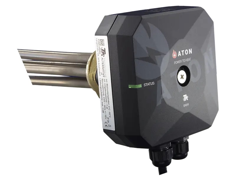 TA Power to Heat, zusätzlicher stufenlos regelbarer Heizstab EHS-R bis 3000 W, zur Nutzung überschüssiger PV Leistung TA Power to Heat, zusätzlicher stufenlos regelbarer Heizstab EHS-R bis 3000 W, zur Nutzung überschüssiger PV Leistung