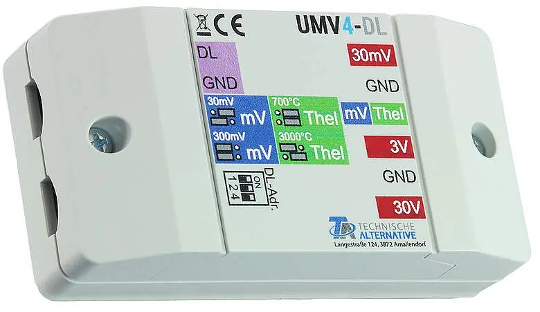 Technische Alternative Universeller Messverstärker UMV4-DL