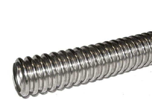 1 lfm. Edelstahlwellrohr DN 50 normalgewellt (Zuschnitt)