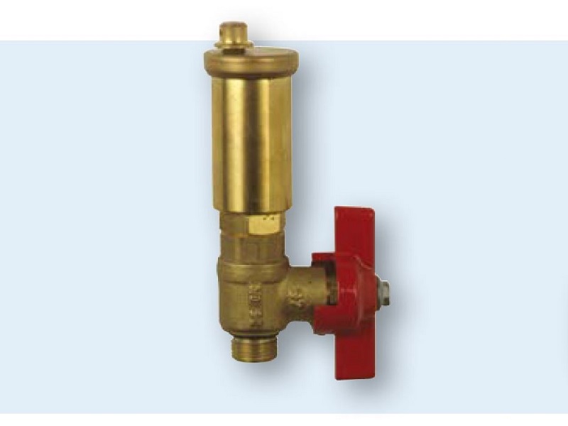 Shopbild Afriso Automatischer Schnellentlüfter 3/8" für Solar mit Ventil und Kugelhahn 3/8" IG x 3/8" als Absperrvorrichtung