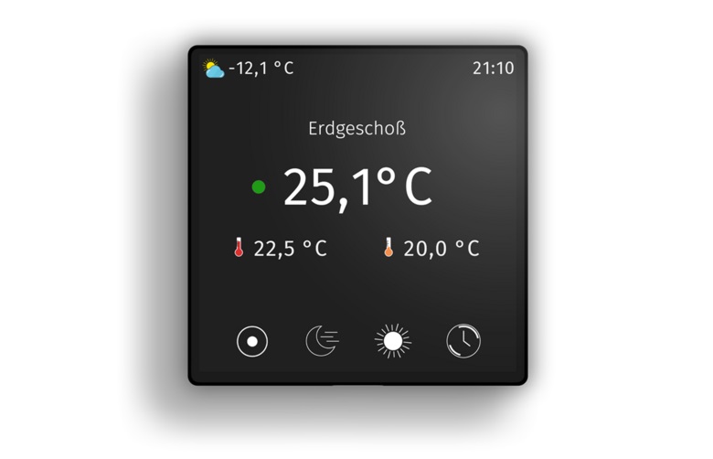 Technische Alternative RAS-CT4-NT, 230 V Raumsensor mit 4" Touch Display