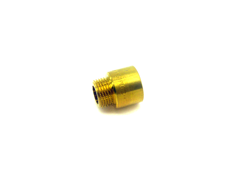 Messing Hahnverlängerung 3/8" x 20 mm