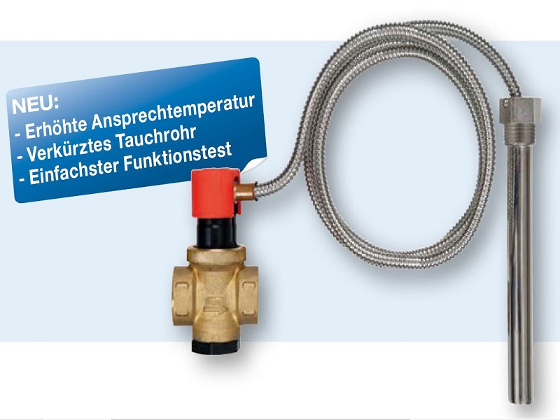 Afriso Thermische Ablaufsicherung TAS 03 mit 3/4" IG, Kapillarrohrlänge: 1.300 mm