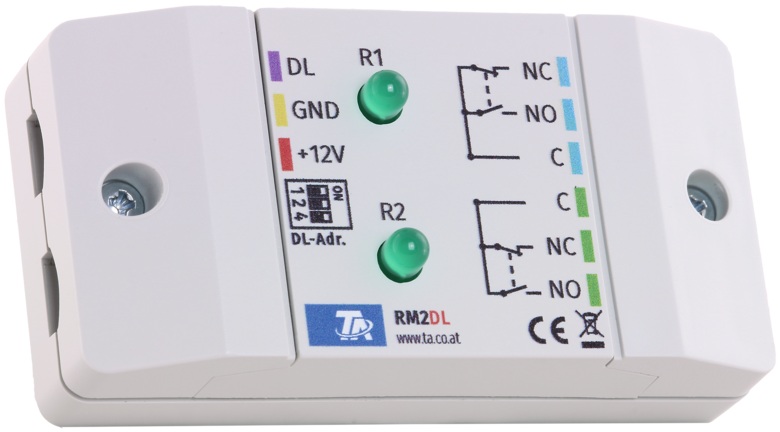 Technische Alternative DL-Erweiterungsmodul RM2-DL für 2 Relaisausgänge