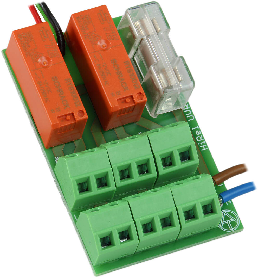 Shopbild Technische Alternative HIREL-230V, Relaismodul 230V mit Stromverteiler