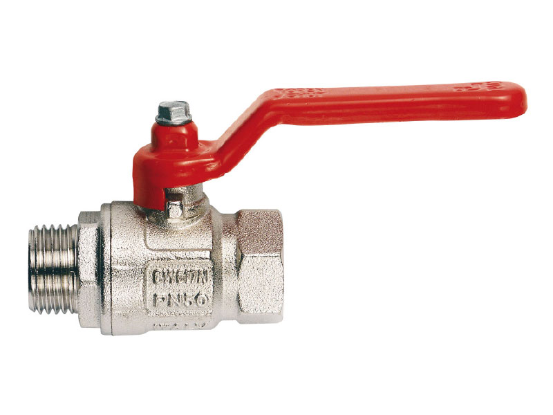 Kugelhahn mit Hebelgriff 1 1/4'' IG x AG für Heizung