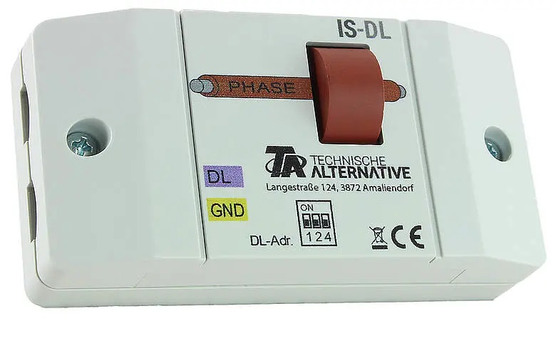 Technische Alternative DL-Stromsensor IS-DL, DL-Bus, bis 16 A